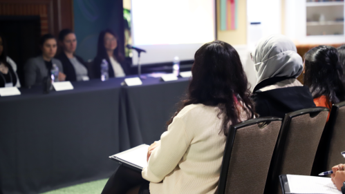 Students at the Career Conference 