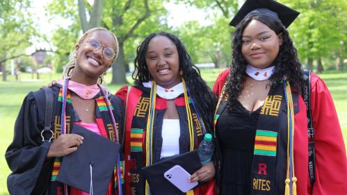 Students at Graduation