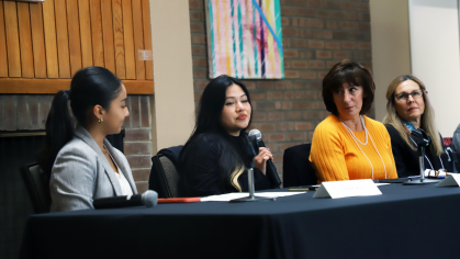 Panelists at Career Conference