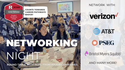 Networking Night, Verizon, At&t, PSEG, BMS