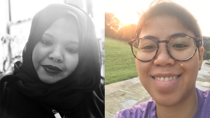 Kameelah Janan Rasheed and Lance Margarett O. Panes