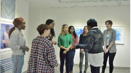 Students in Artist Cohort 