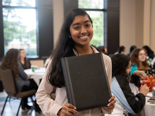 Student at Career Conference