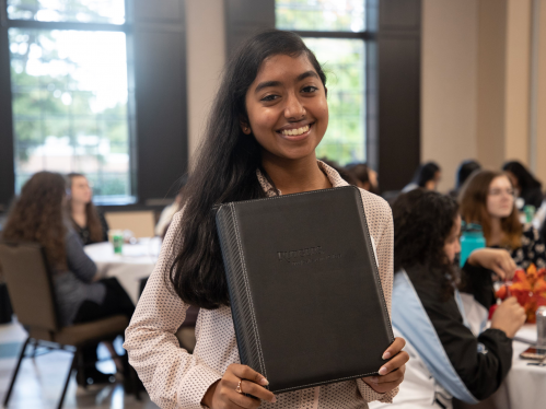 Student at Career Conference 