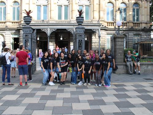 Students in Costa Rica 