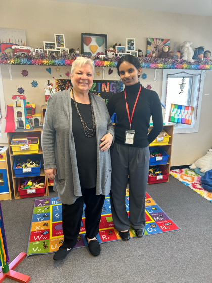 Student at Princeton Child Development Institute (PCDI). 