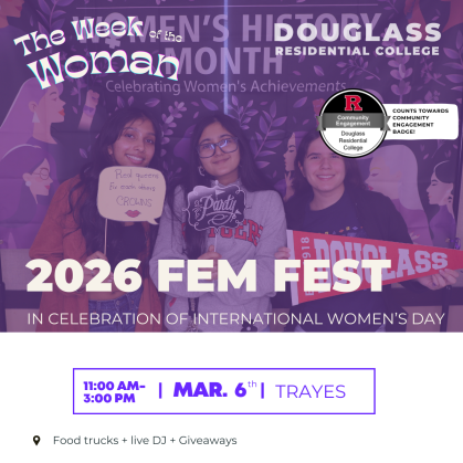 Students at International Women's Day