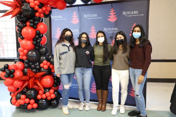 Students at IWD