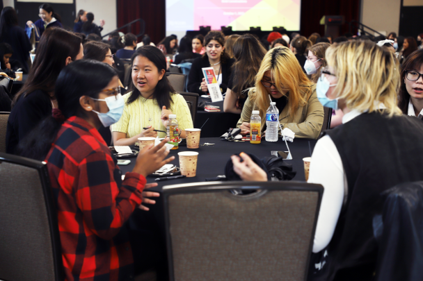 Students at the Career Conference 