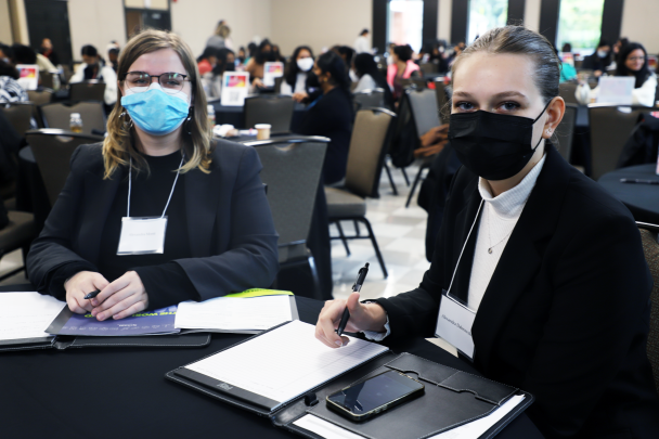 Students at the Career Conference 