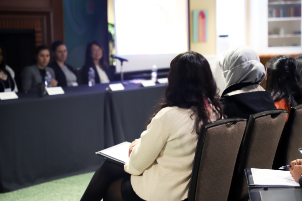 Students at the Career Conference 