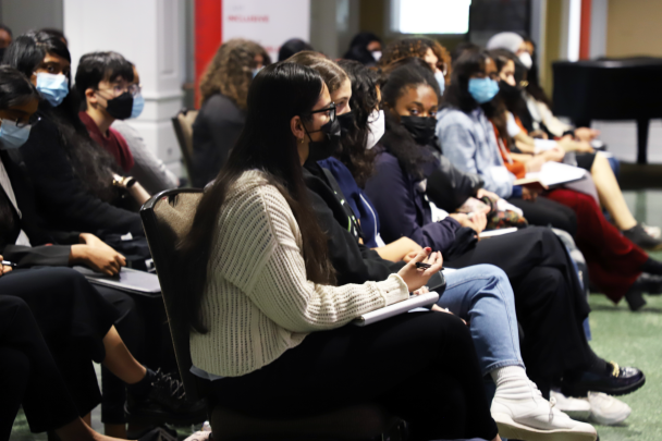 Students at the Career Conference 