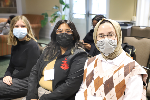 Students at the Career Conference 