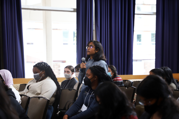 Students at the Career Conference 