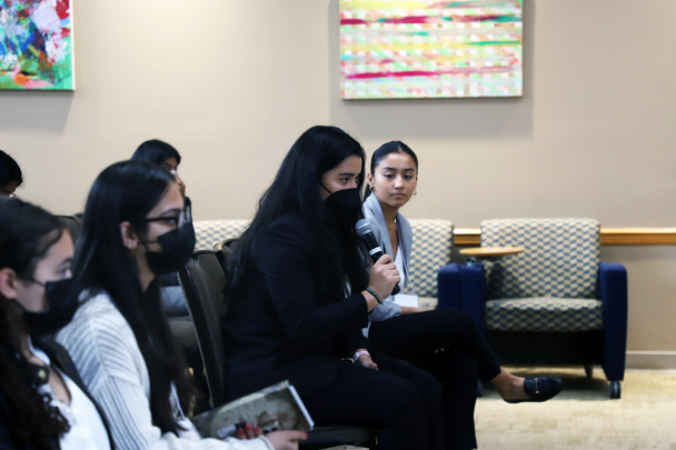 Students at the Career Conference 