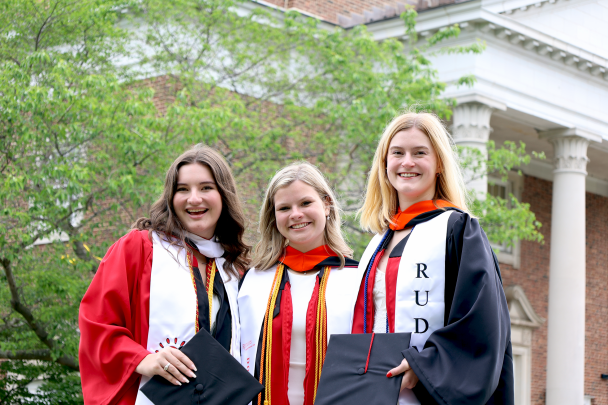 three graduates