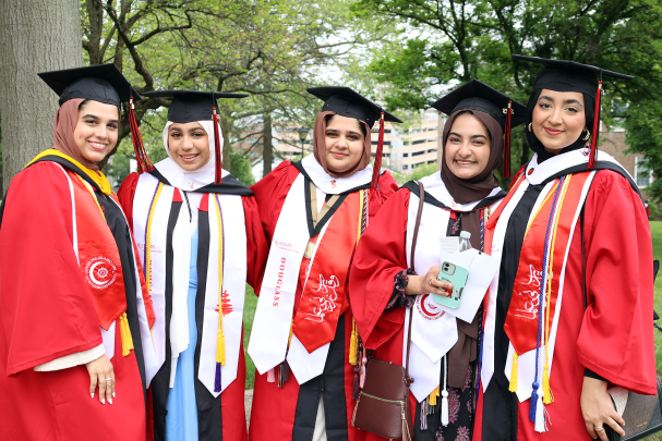 five graduates 