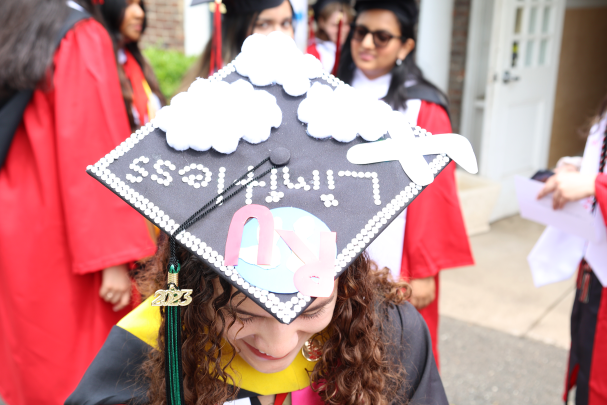 decorated cap