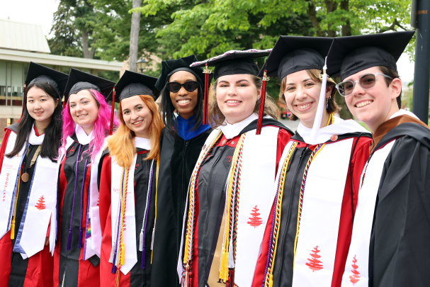 Douglass grads with Dr. Joseph 