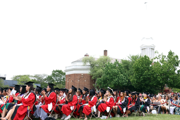 graduates on Antilles Field