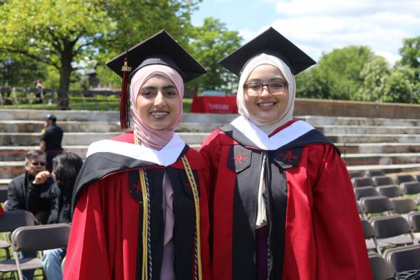 Students at Graduation