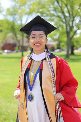 Students at Graduation