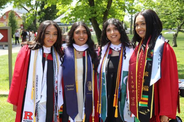 Students at Graduation