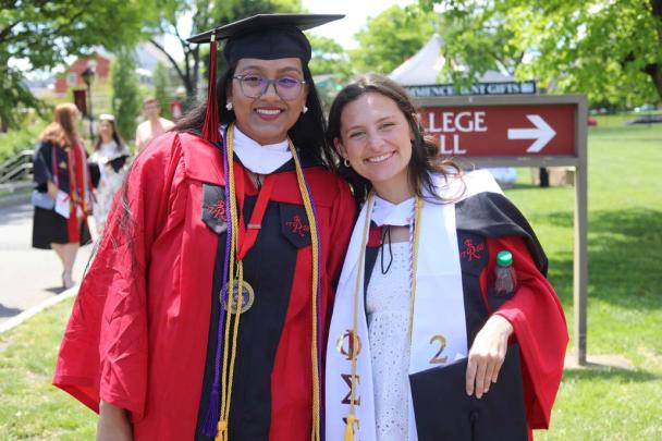 Students at Graduation