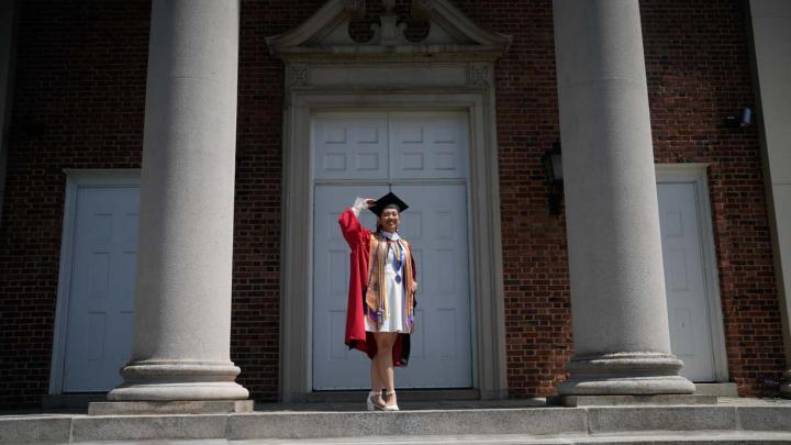 Students at Graduation