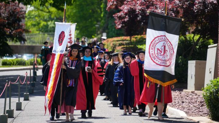 Students at Graduation