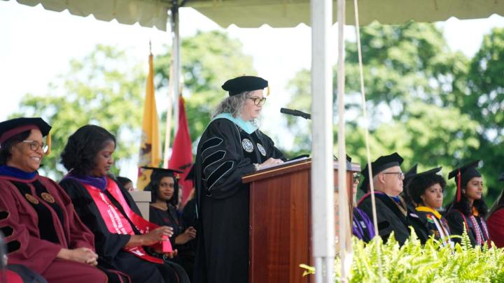 Dean Rehbein Speaks at Convocation