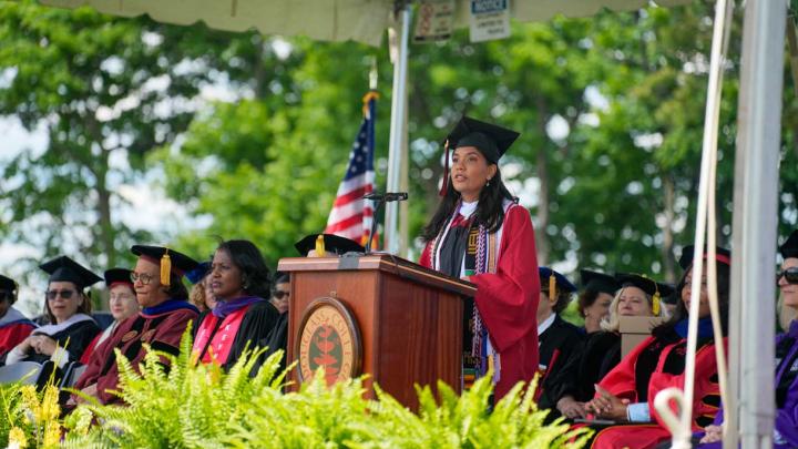 Students at Graduation