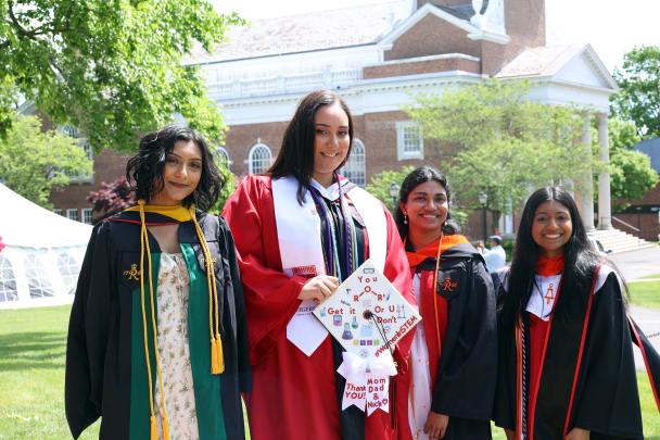 Students at Graduation