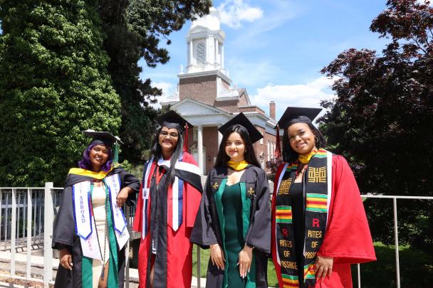 Students at Graduation