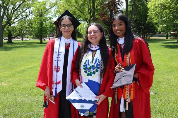 Students at Graduation