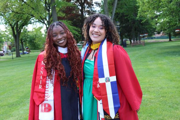 Students at Graduation