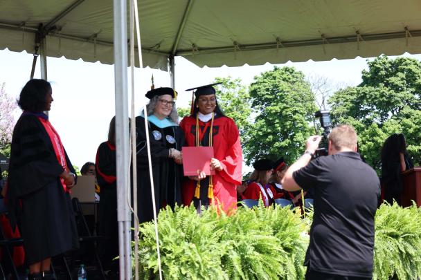 Students Cross the Stage