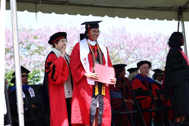 Students Cross the Stage