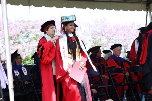 Students Cross the Stage