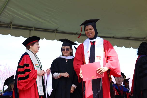 Students Cross the Stage