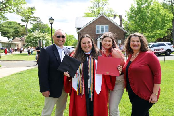 Students at Graduation