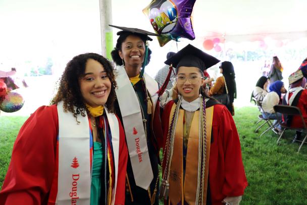 Students at Graduation