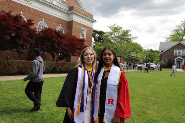 Students at Graduation