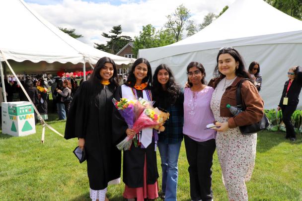 Students at Graduation