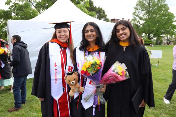 Students at Graduation