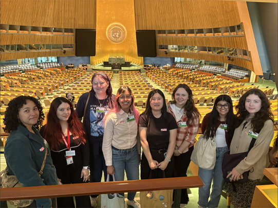 Students at UN