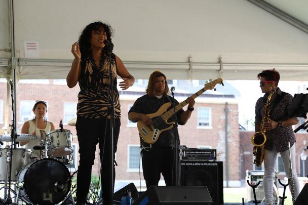 Music performance at event