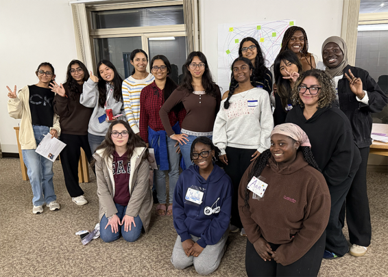 Group picture of students